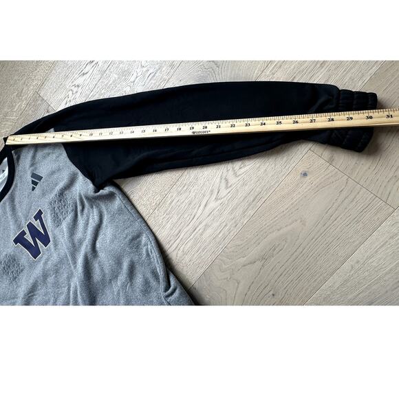 Adidas‎ University of Washington UW Team Crew Size Medium - Picture 11 of 12